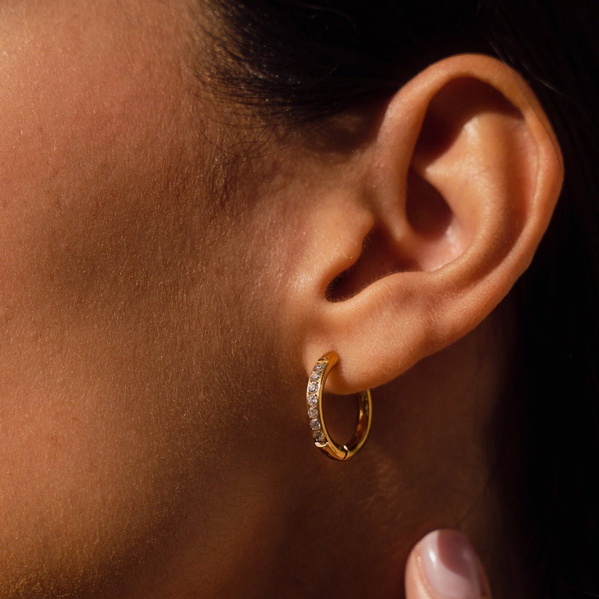 Arielle Hoop Earring - Gold