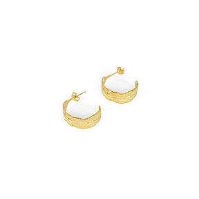 Atena Hoop Earring - Gold