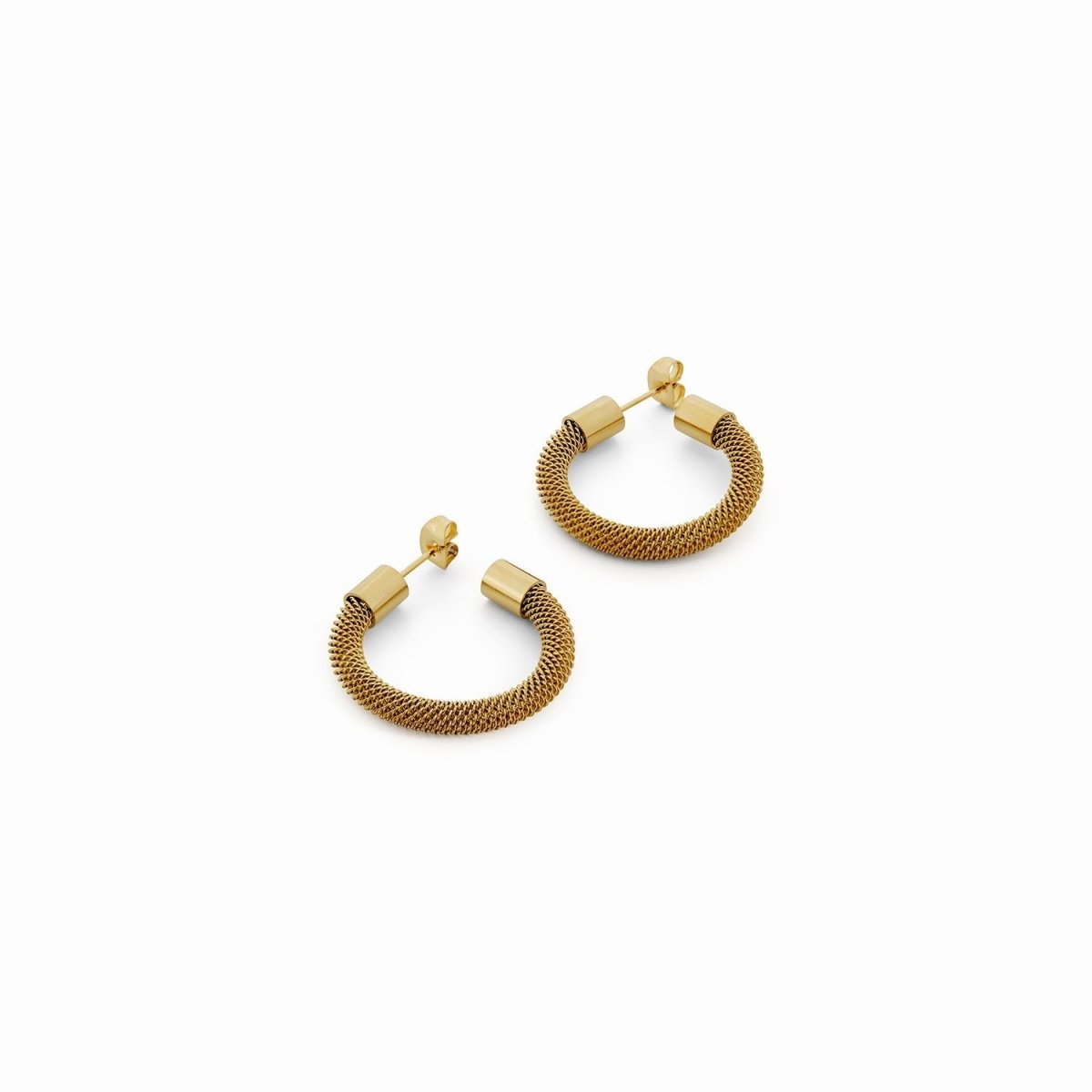 Isabella Hoop Earrings - Gold