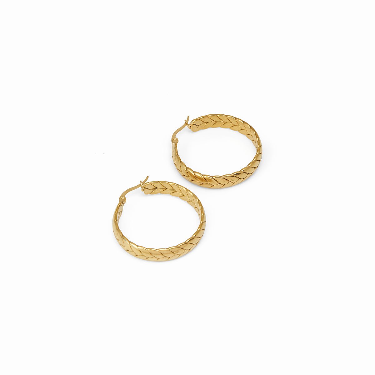 Pompeia Hoop Earrings - Gold