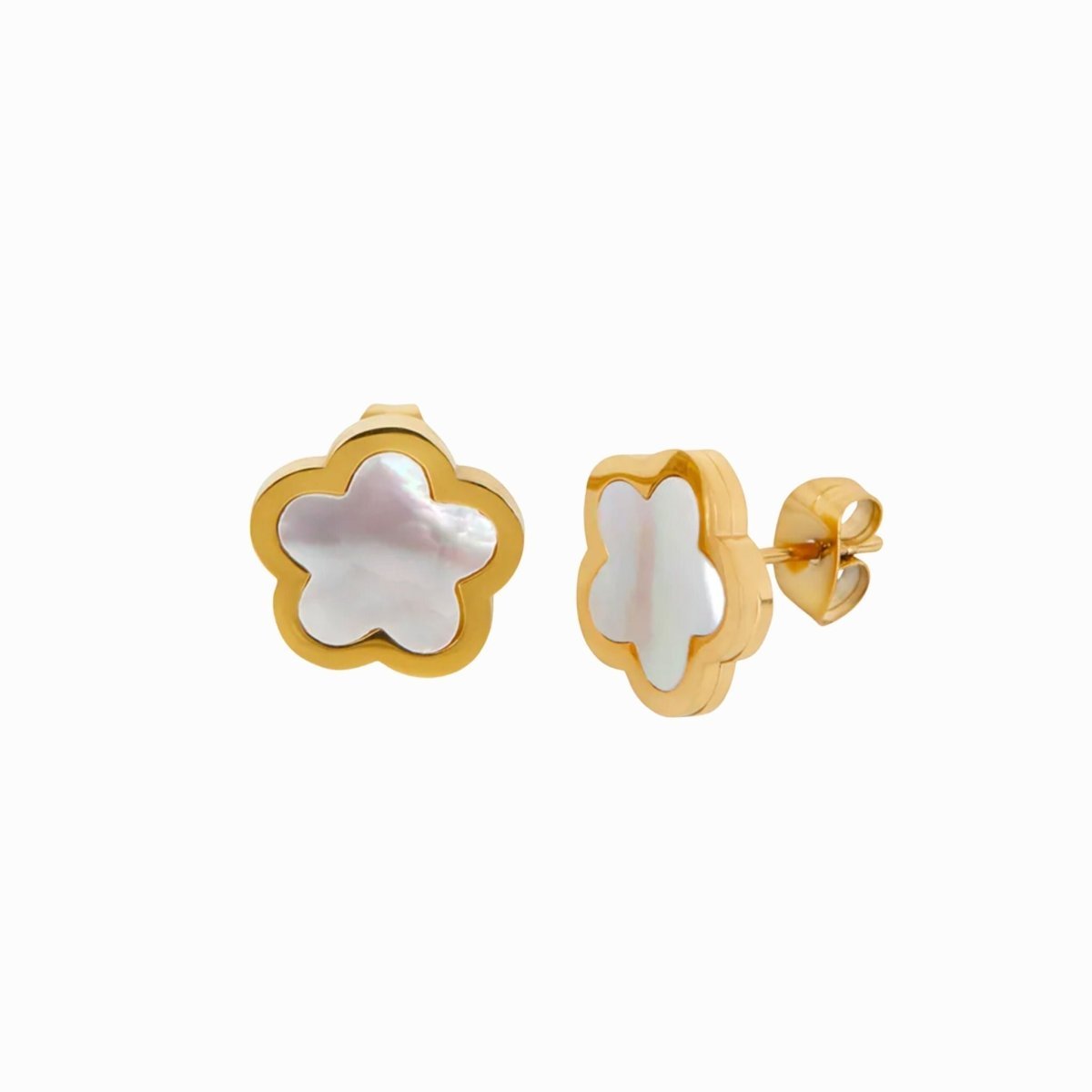 Clover Inspiration Earring - Gold