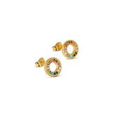 Rainbow Earring - Gold