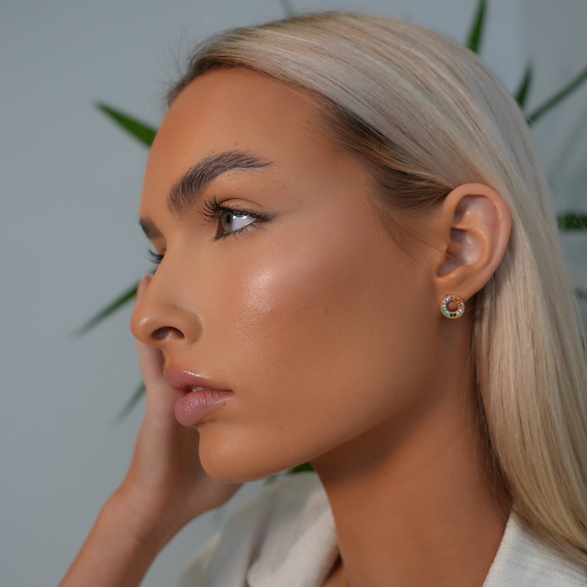 Rainbow Earring - Gold