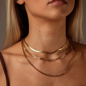 Celina Chain Necklace - Gold