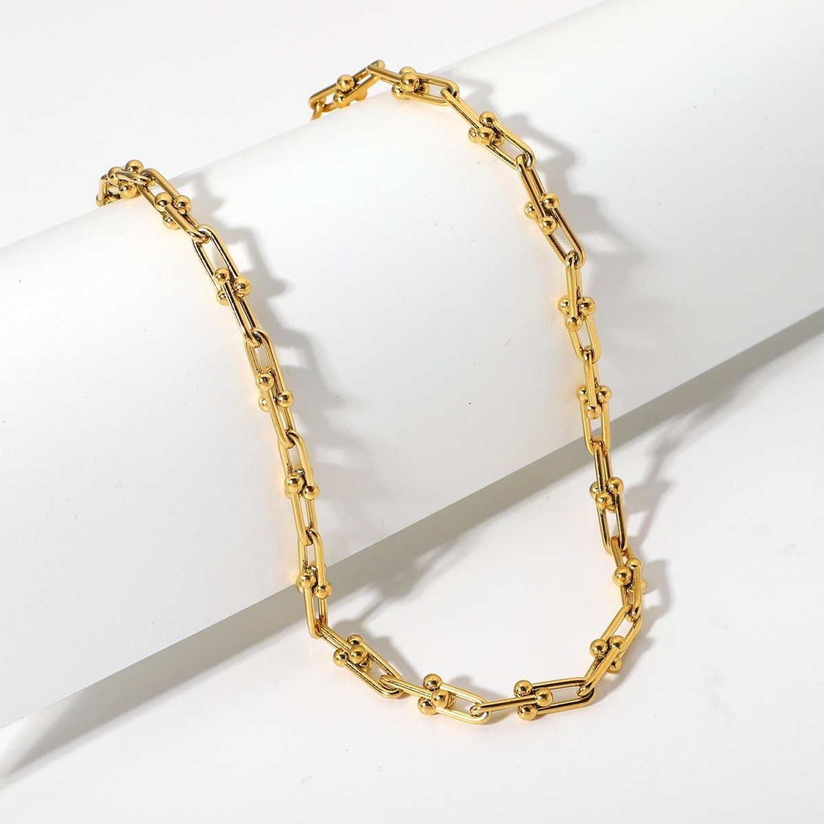 Interwoven Inspiration Chain Necklace - Gold