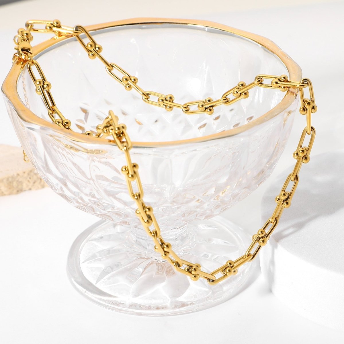 Interwoven Inspiration Chain Necklace - Gold