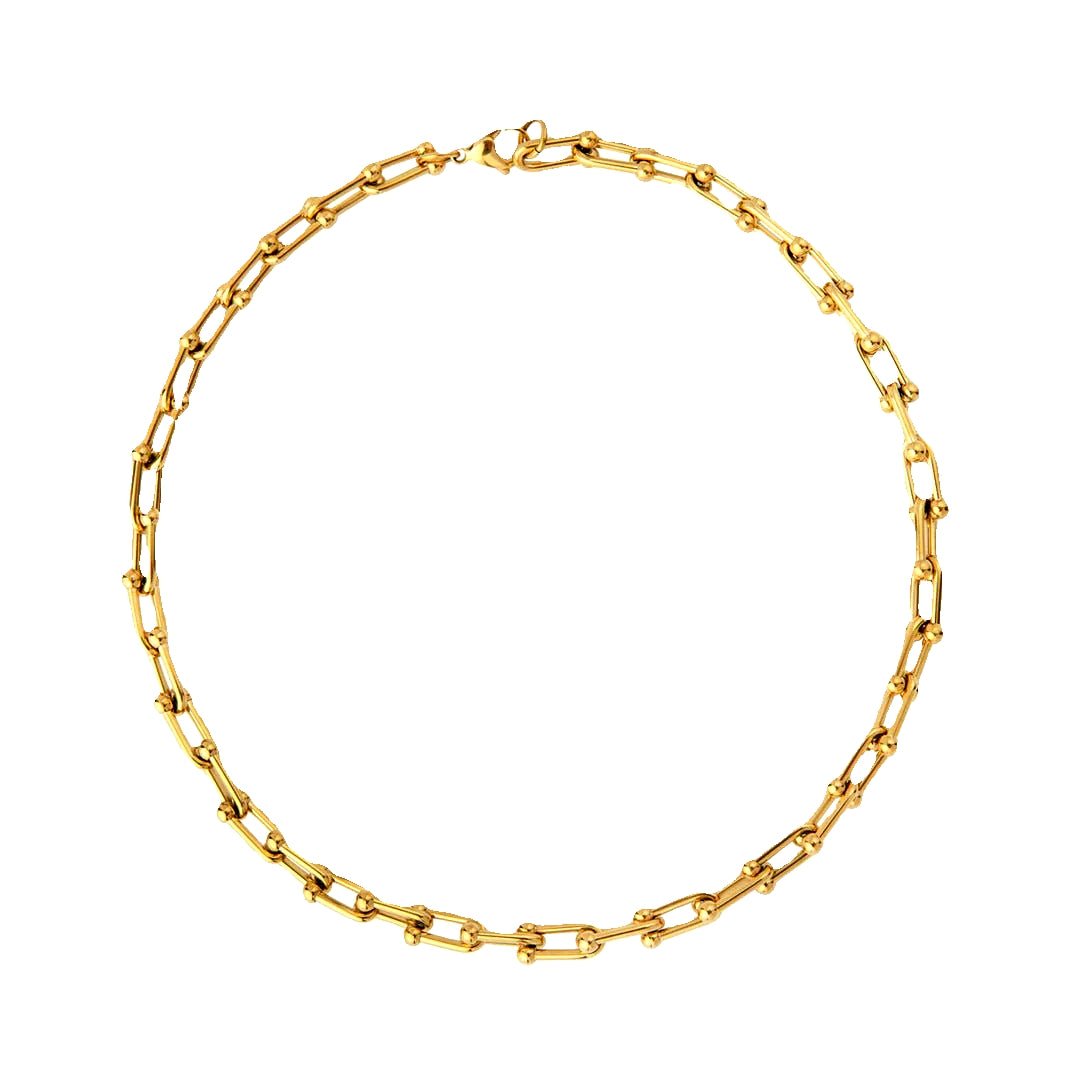 Interwoven Inspiration Chain Necklace - Gold