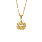 Eye Necklace - Gold