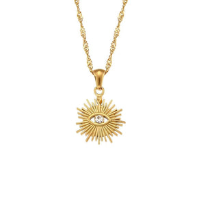 Eye Necklace - Gold