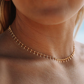 Jurerê Choker Necklace - Gold