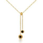 Athenas Thin Chain Necklace - Gold