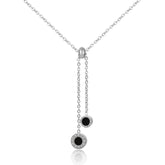 Athenas Thin Chain Necklace - Silver