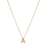 Bold Initial Necklace - Gold