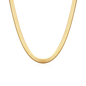 Snake Mesh Necklace - Gold