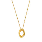 Chain Pendant Necklace - Gold