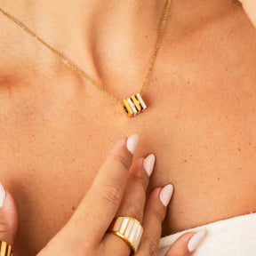 Rubix Necklace - Gold