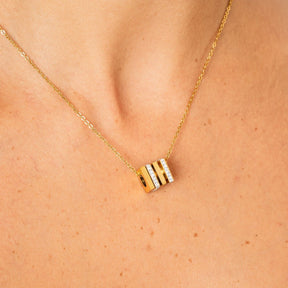 Rubix Necklace - Gold
