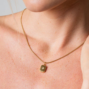 Shine Pendant Necklace - Gold