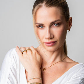 Shine Pendant Necklace - Gold