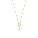 Sicilian Pearl Necklace - Gold
