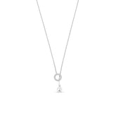 Sicilian Pearl Necklace - Silver