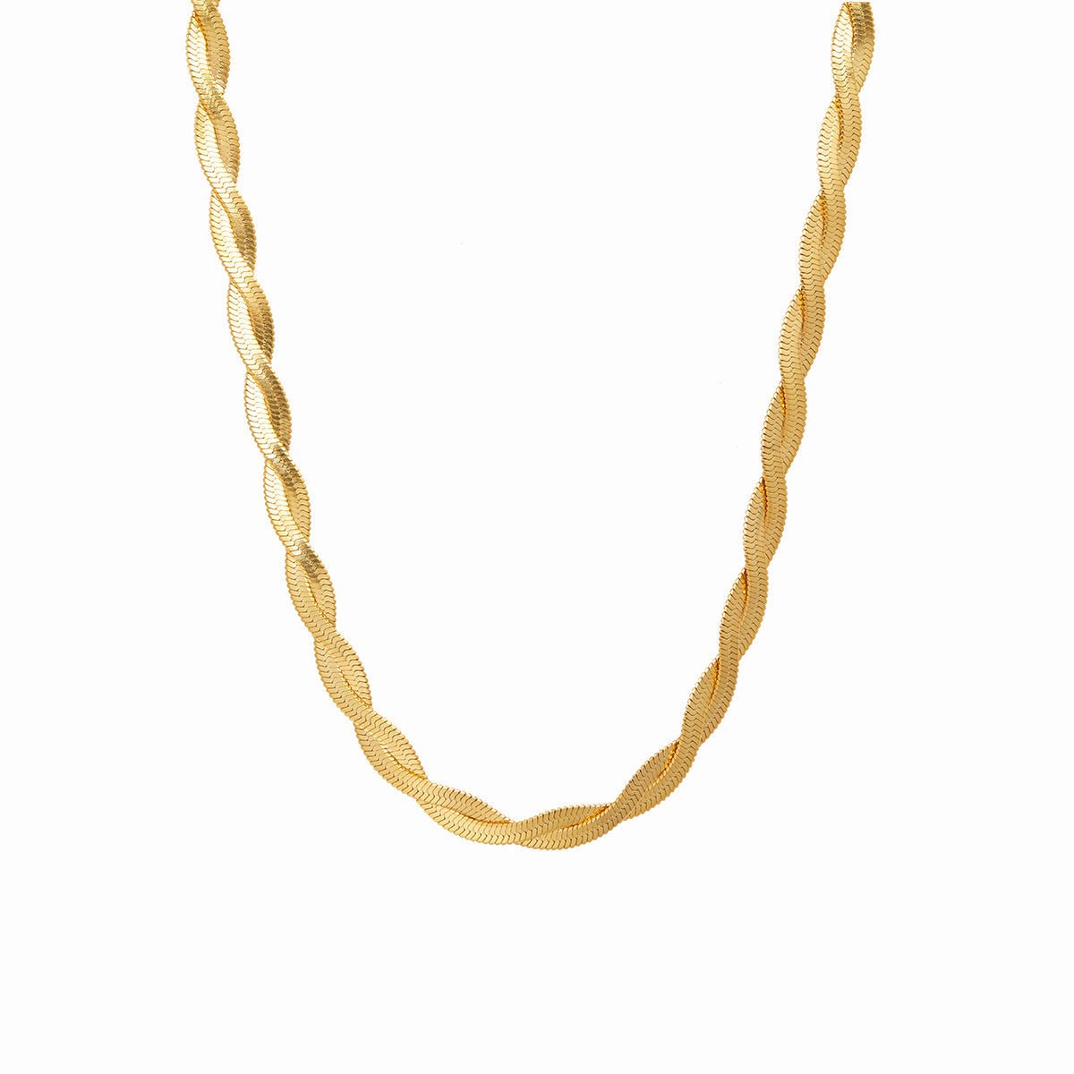 Twisted Necklace - Gold