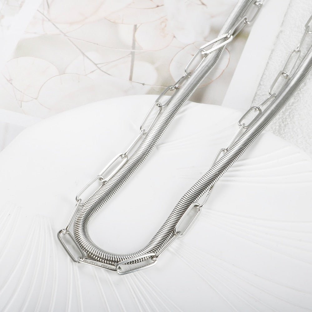 Antonela Necklace - Silver
