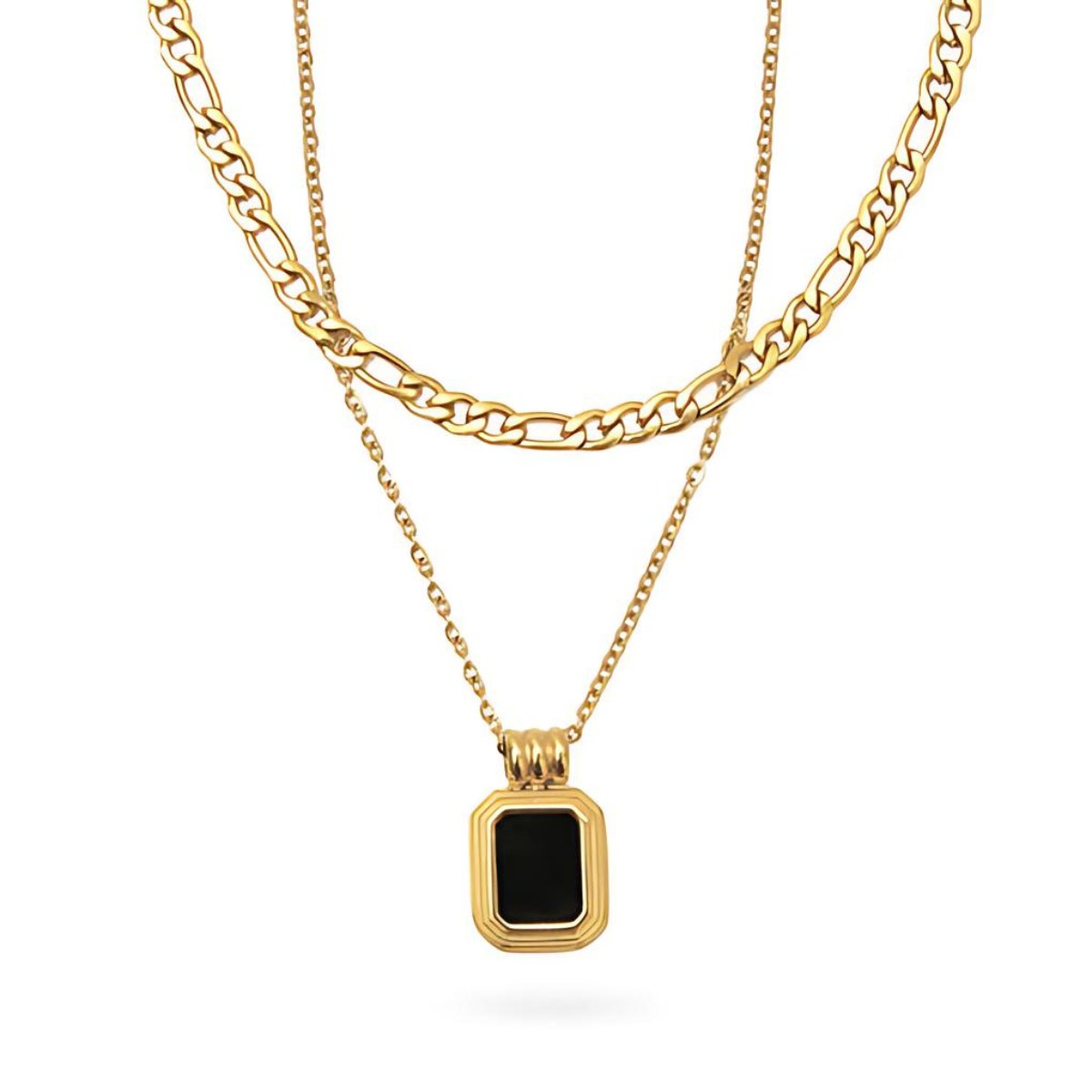 Aurora Colored Mix Necklace - Gold