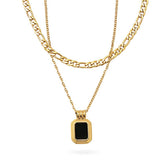 Aurora Colored Mix Necklace - Gold