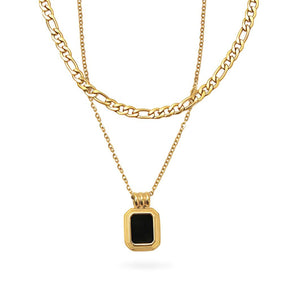 Aurora Colored Mix Necklace - Gold