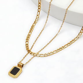 Aurora Colored Mix Necklace - Gold