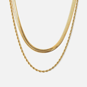 Mix Melina Necklace - Gold