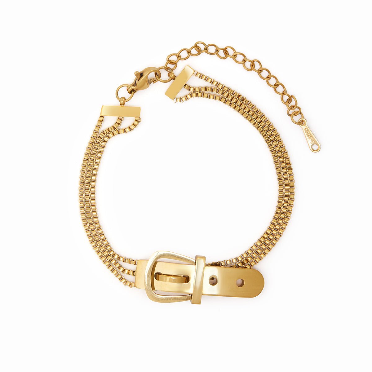 Buckle Bracelet - Gold