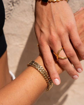 Petra Chain Bracelet - Gold