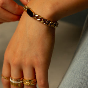 Aura Charm Bracelet - Gold