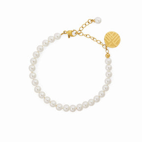 Pearl Charm Bracelet