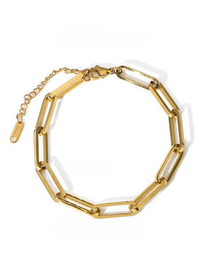 Celina Chain Link Bracelet - Gold