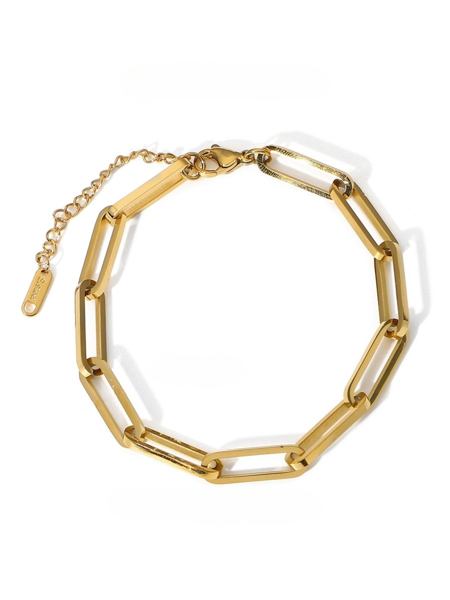 Celina Chain Link Bracelet - Gold