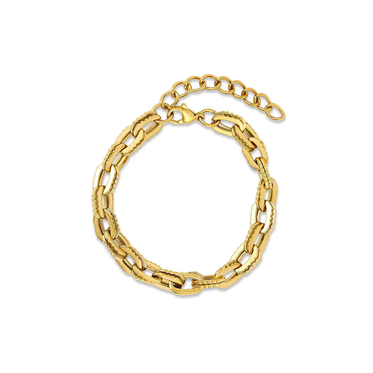 Chunky Link Bracelet - Gold