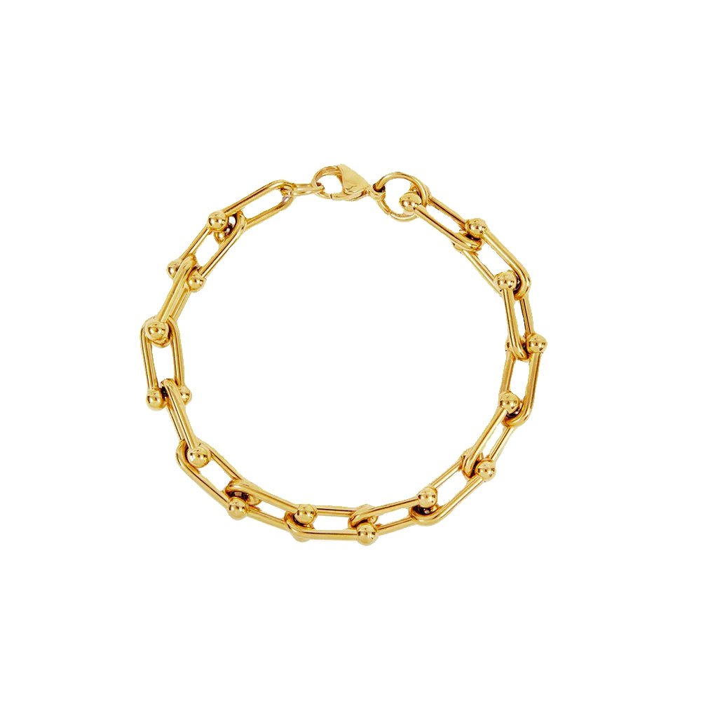 Interwoven Inspiration Link Bracelet - Gold