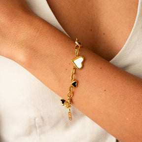Love Glow Monochrome Bracelet - Gold