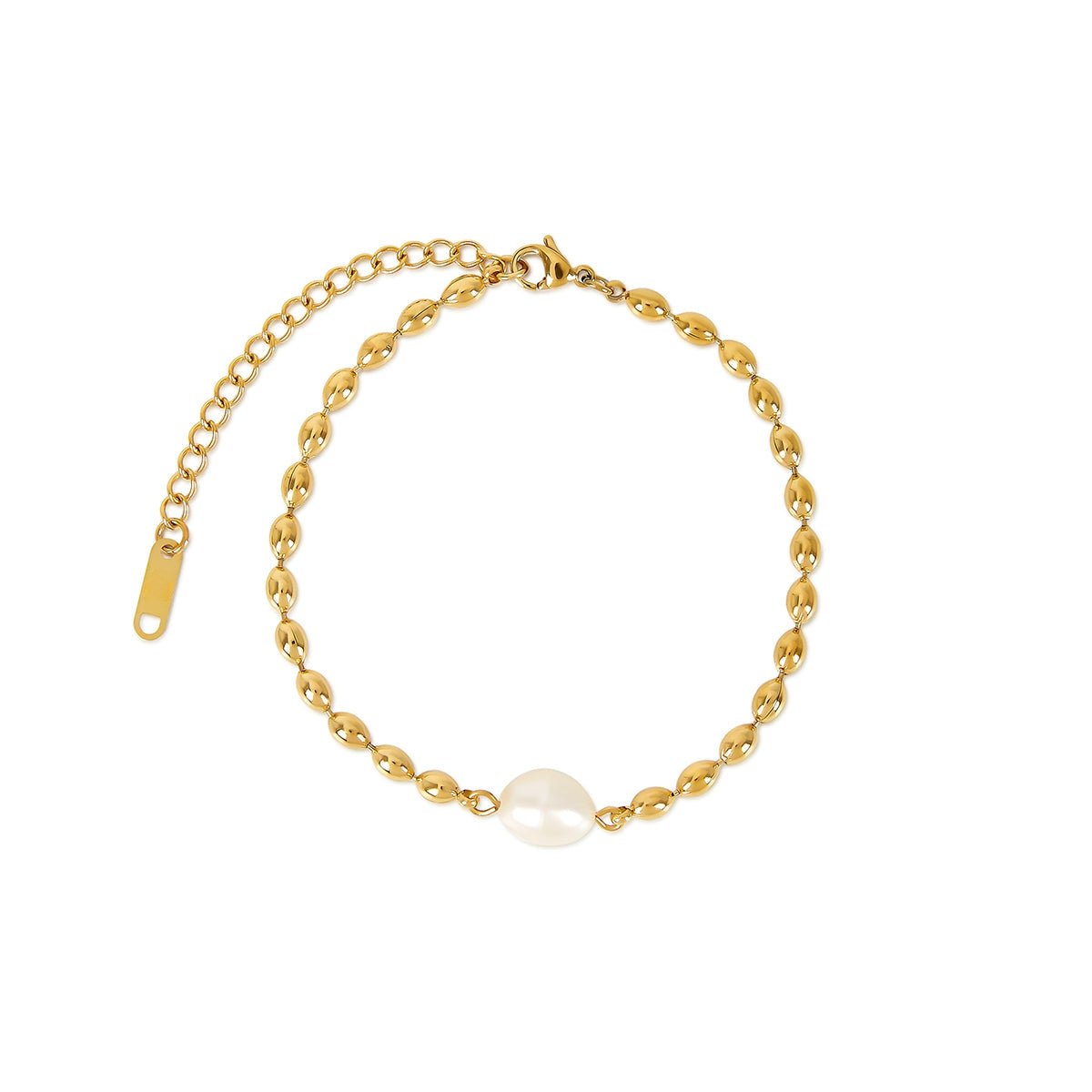 Persian Pearl Bracelet - Gold