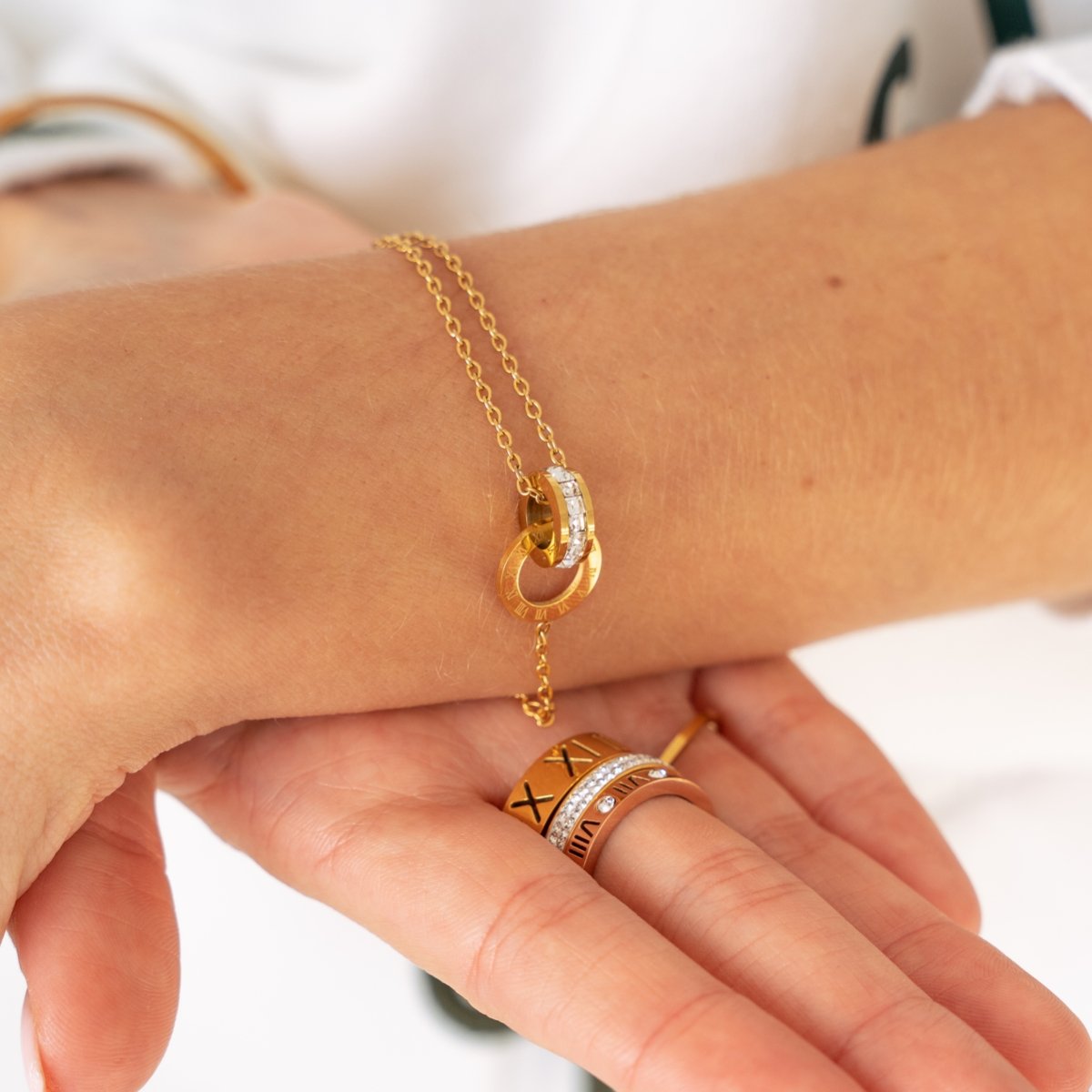 Imperial Zirconia Bracelet - Gold