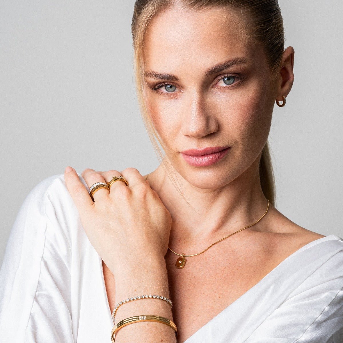 Riviera Bracelet - Gold (Adjustable)