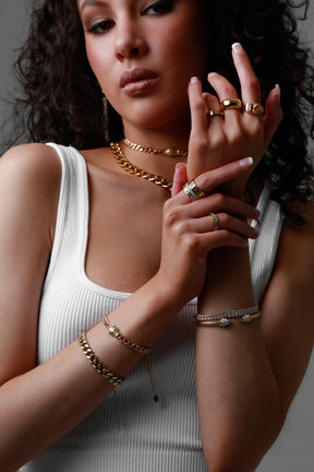 Snake Bracelet - Gold