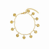 Shell Anklet - Gold