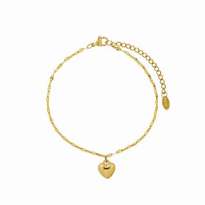 Love Anklet - Gold